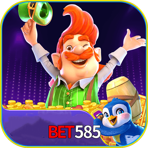 Imagem promocional da BET585 mostrando a plataforma e suas vantagens